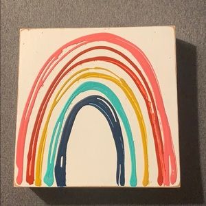 NWOT mini Little Red Porch rainbow